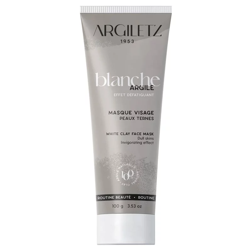 Masque prêt à l'emploi argile blanche - 100g - Argiletz