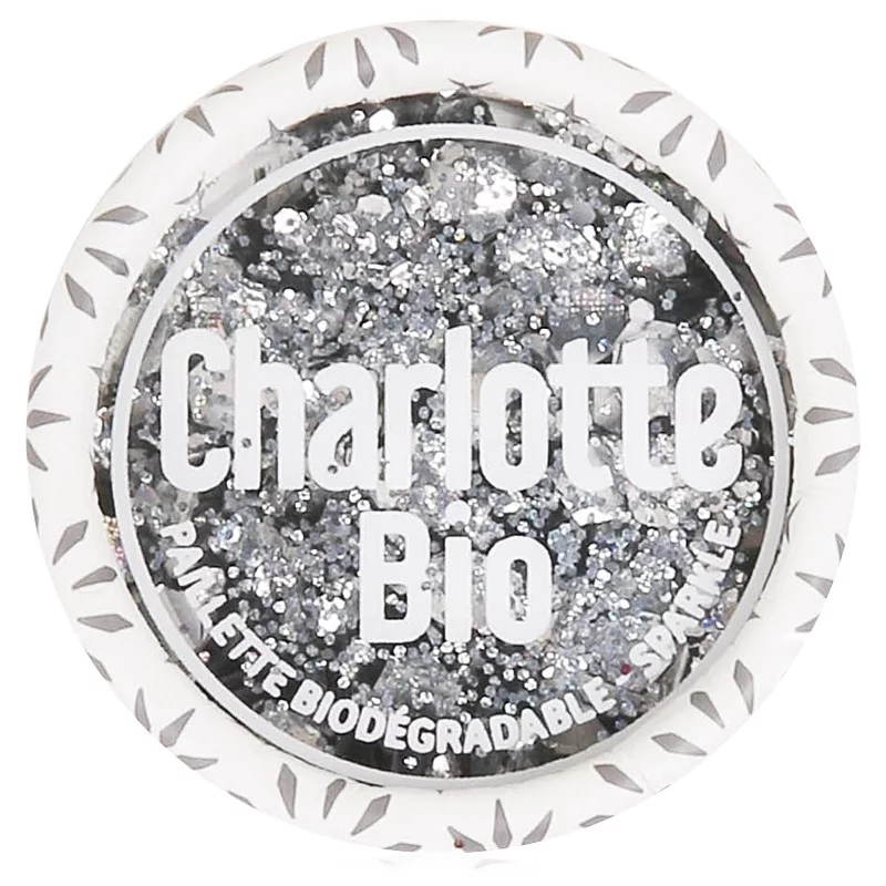 Glitter Silberne Holo - 4g - Charlotte Bio