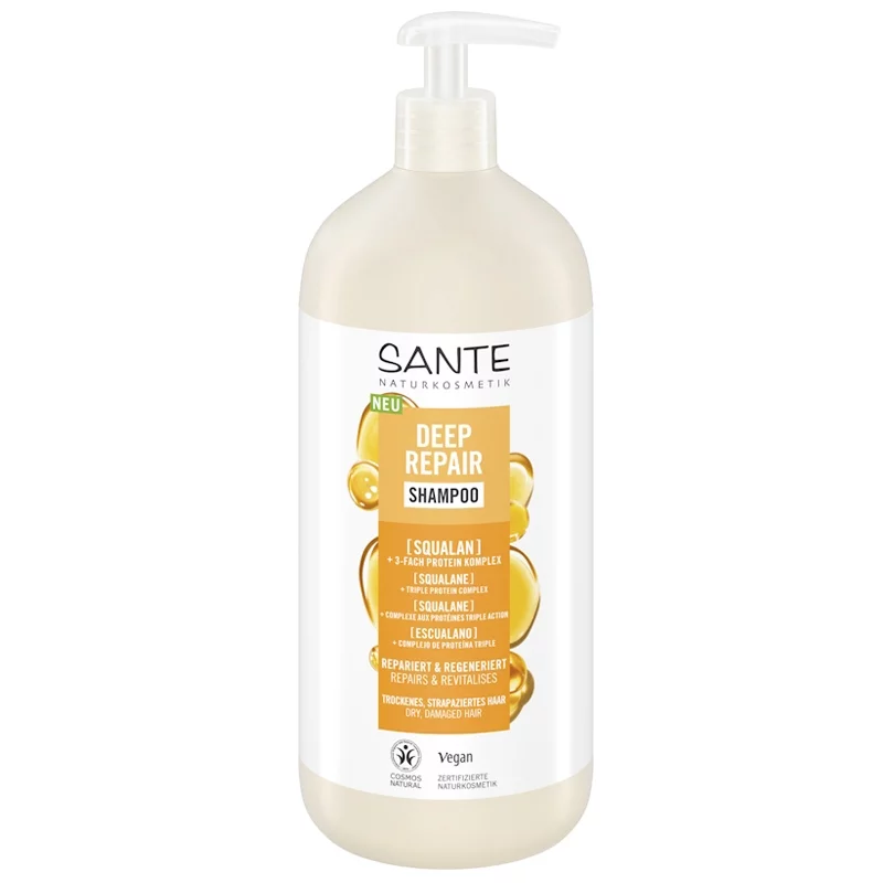 Shampoing réparateur naturel squalane - 950ml - Sante