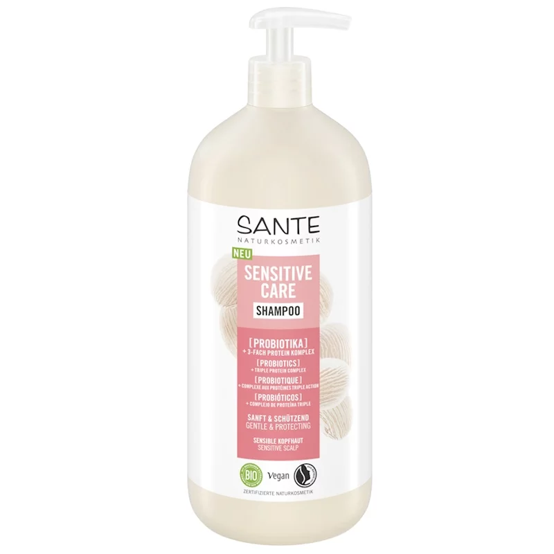 Shampoing cuir chevelu sensible BIO probiotiques - 950ml - Sante