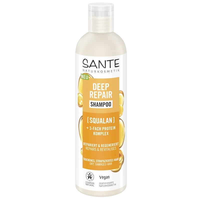 Shampoing réparateur naturel squalane - 250ml - Sante