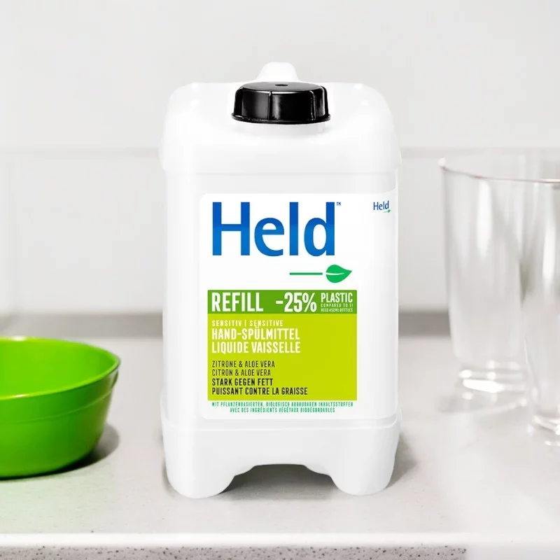 Ökologisches Geschirrspülmittel Zitrone & Aloe Vera - 5l - Held