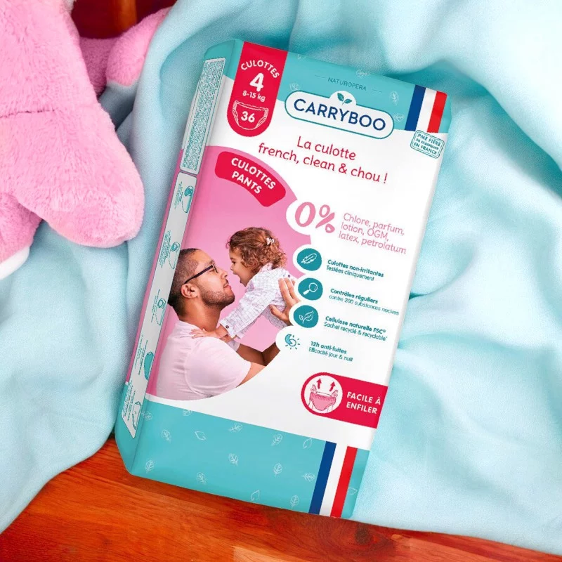 Windelhöschen Grösse 4 - 8-15 kg - 36 Stück - Carryboo