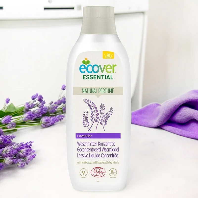 Ökologisches Flüssigwaschmittel-Konzentrat Lavendel - 1l - Ecover