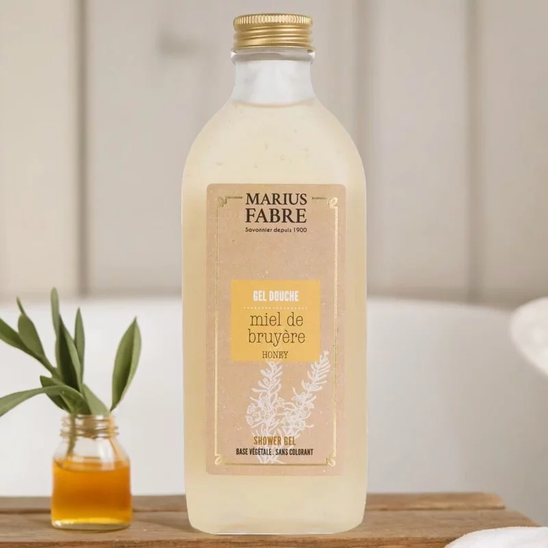 Gel douche au miel de bruyère - 230ml - Marius Fabre