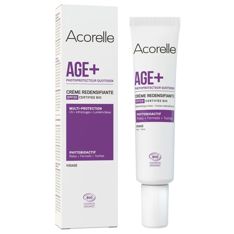 Verdichtende Gesichtscreme BIO LSF 20 - 40ml - Acorelle