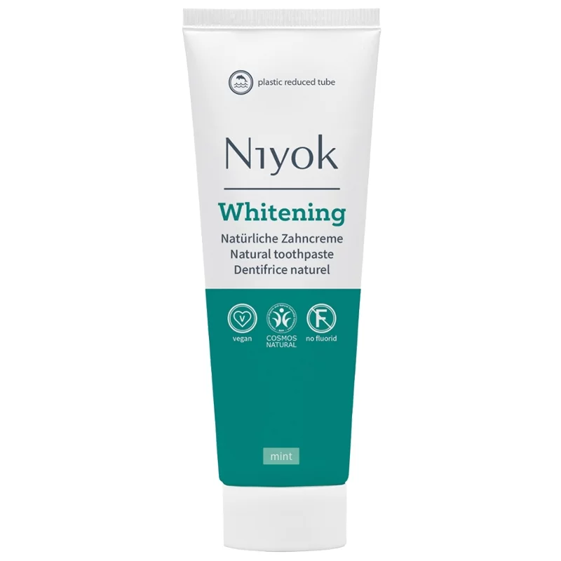 Dentifrice blanchissant naturel menthe sans fluor - 75ml - Niyok
