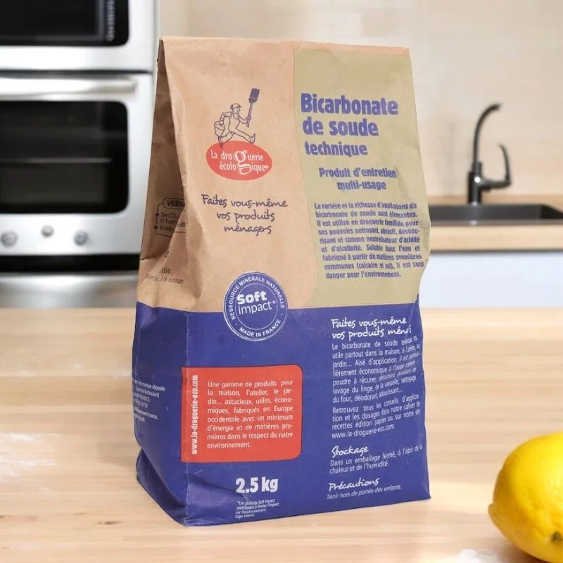 Technisches Natron (Natriumbicarbonat) - 2,5kg - La droguerie écologique