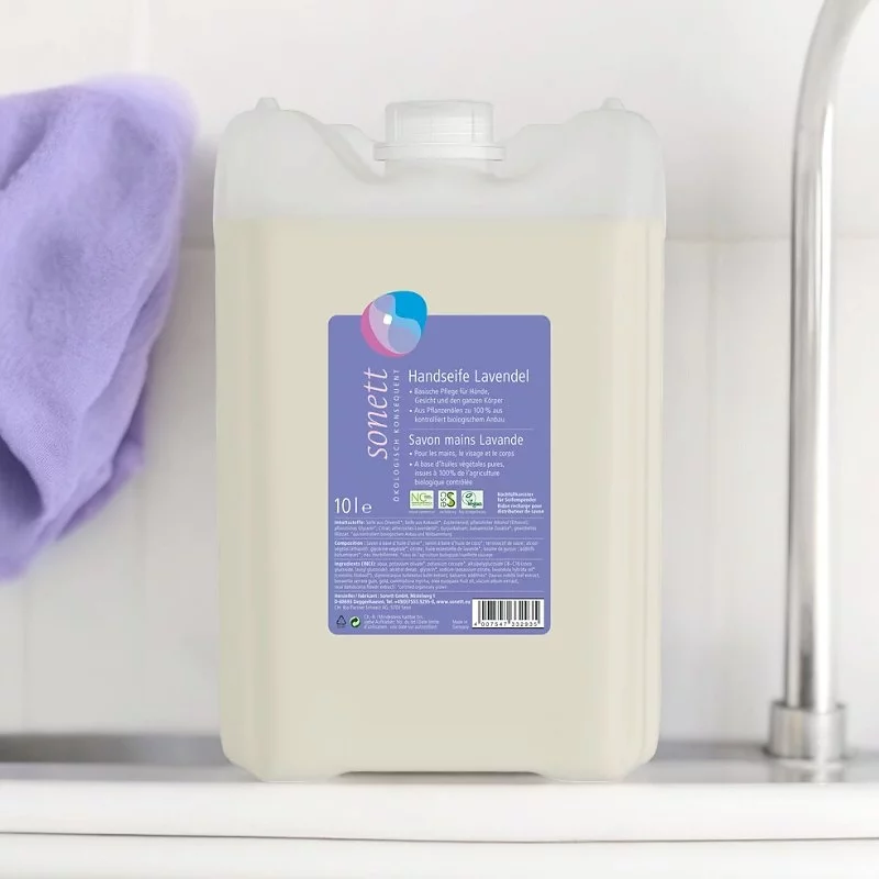 Savon liquide mains, visage & corps lavande ECO - 10l - Sonett﻿