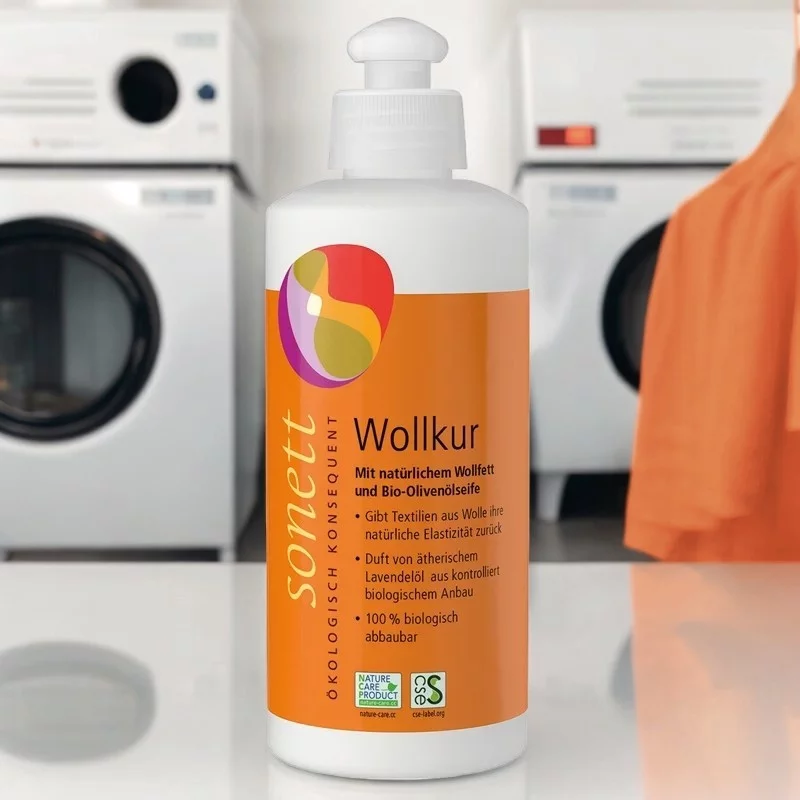 Wollkur Olive & Lavendel Öko - 300ml - Sonett﻿