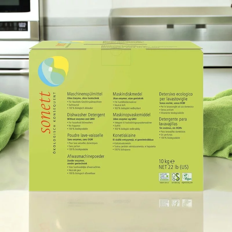Maschinenspülmittel ohne Duft Öko - 10kg - Sonett