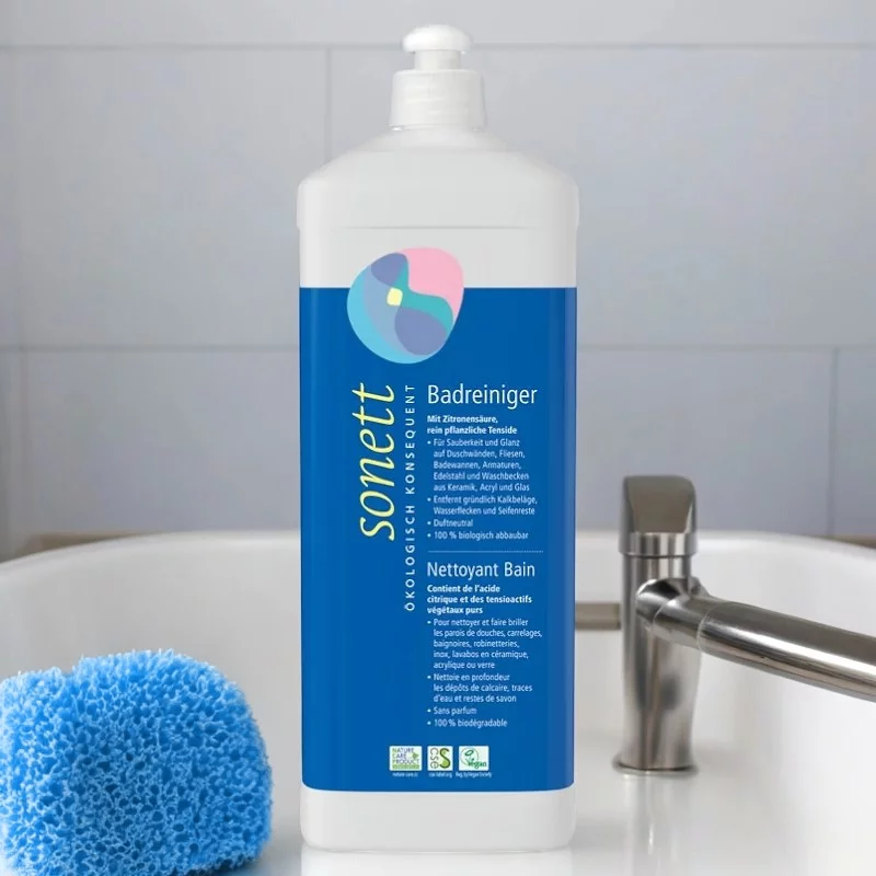Nettoyant cuisine & salle de bain sans parfum ECO - 1l - Sonett﻿