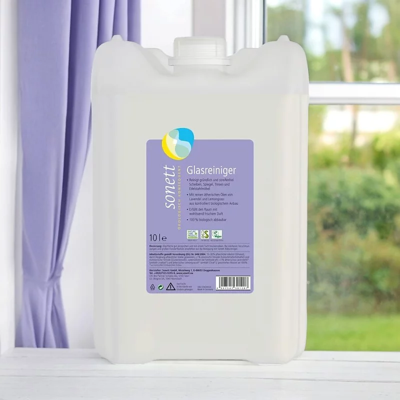 Glasreiniger Lavendel & Lemongrass Öko - 10l - Sonett﻿