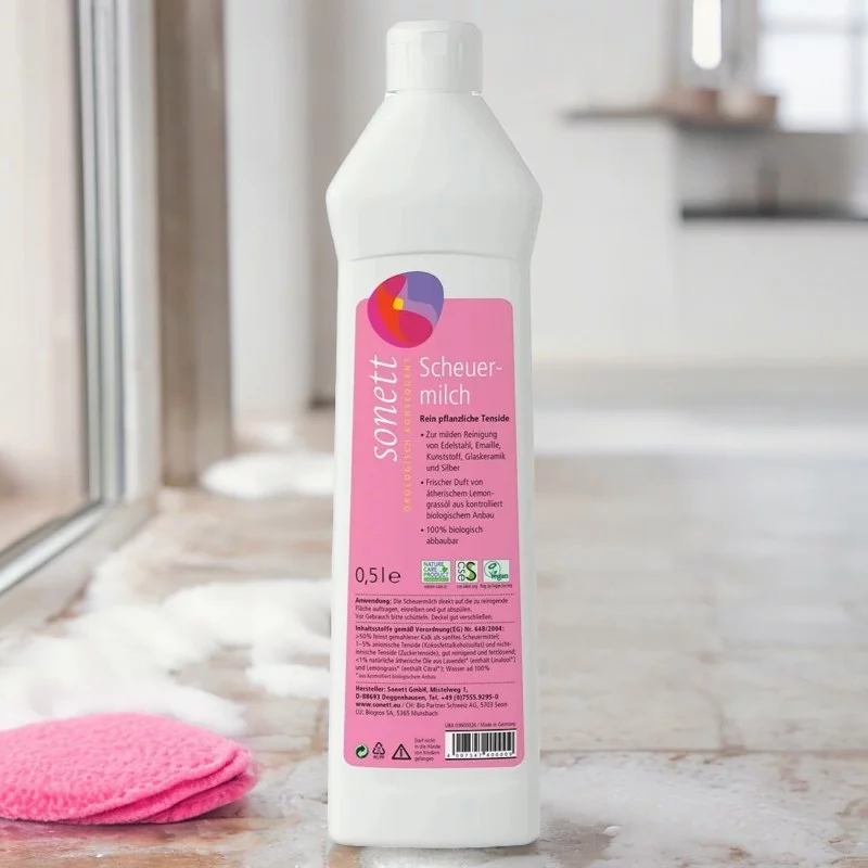 Scheuercreme Lavendel & Lemongrass Öko - 500ml - Sonett﻿