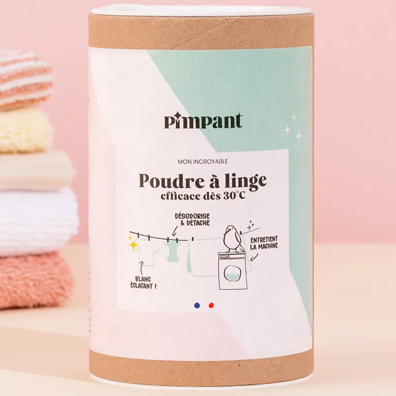 Poudre à linge ECO sans parfum - 500g - Pimpant