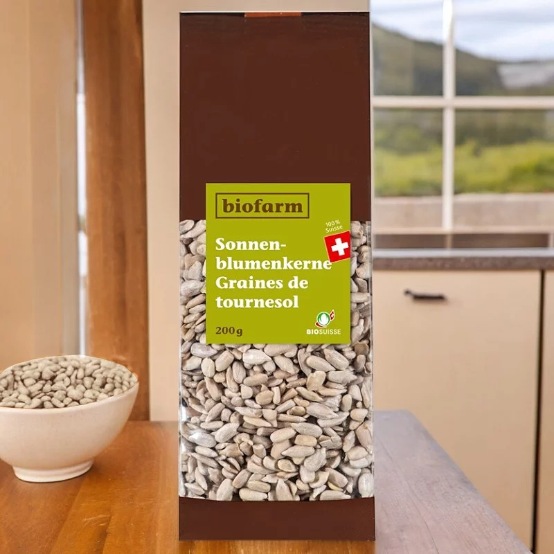 BIO-Sonnenblumenkerne Schweiz - 200g - Biofarm