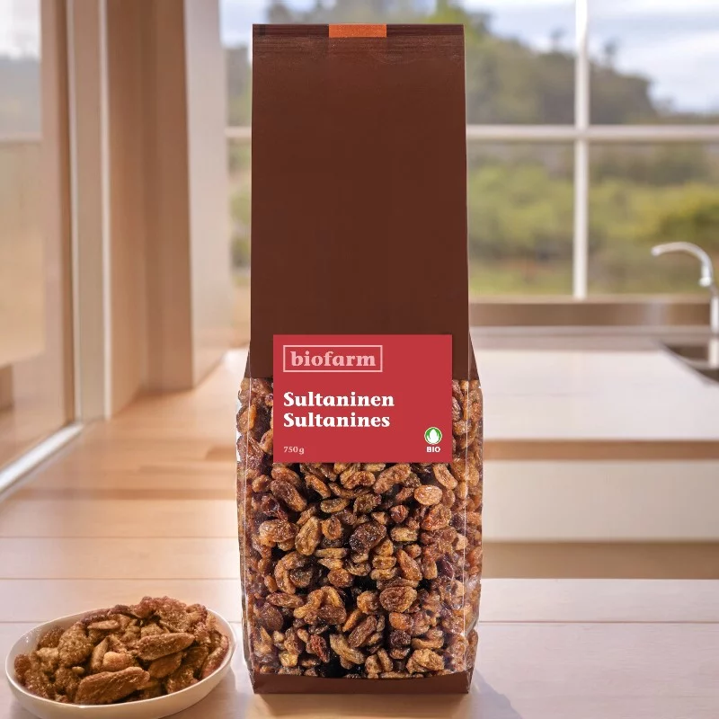 BIO-Sultaninen hell - 750g - Biofarm