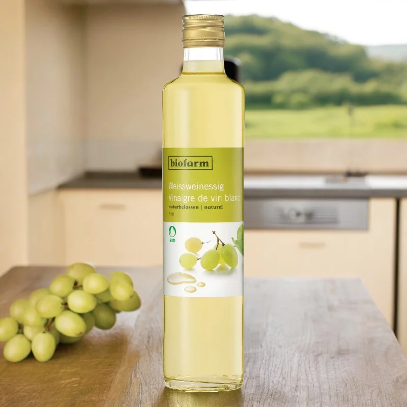 BIO-Weissweinessig - 500ml - Biofarm