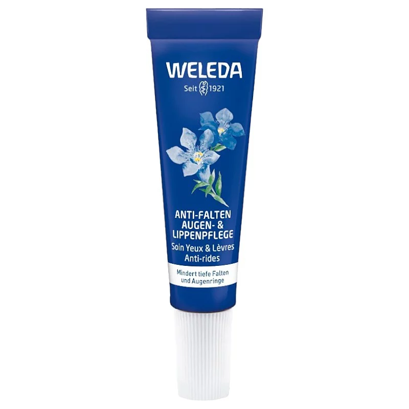 Soin yeux & lèvres anti-rides BIO gentiane bleue & edelweiss - 10ml - Weleda