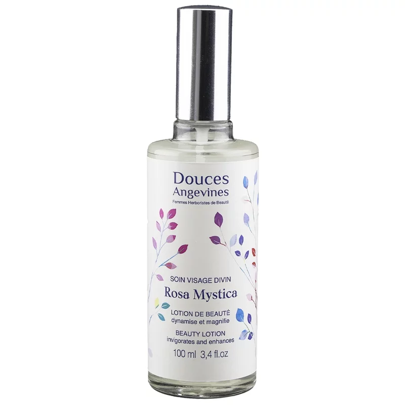 Schönheitslotion natürlich Damaszener Rose - 100ml - Douces Angevines