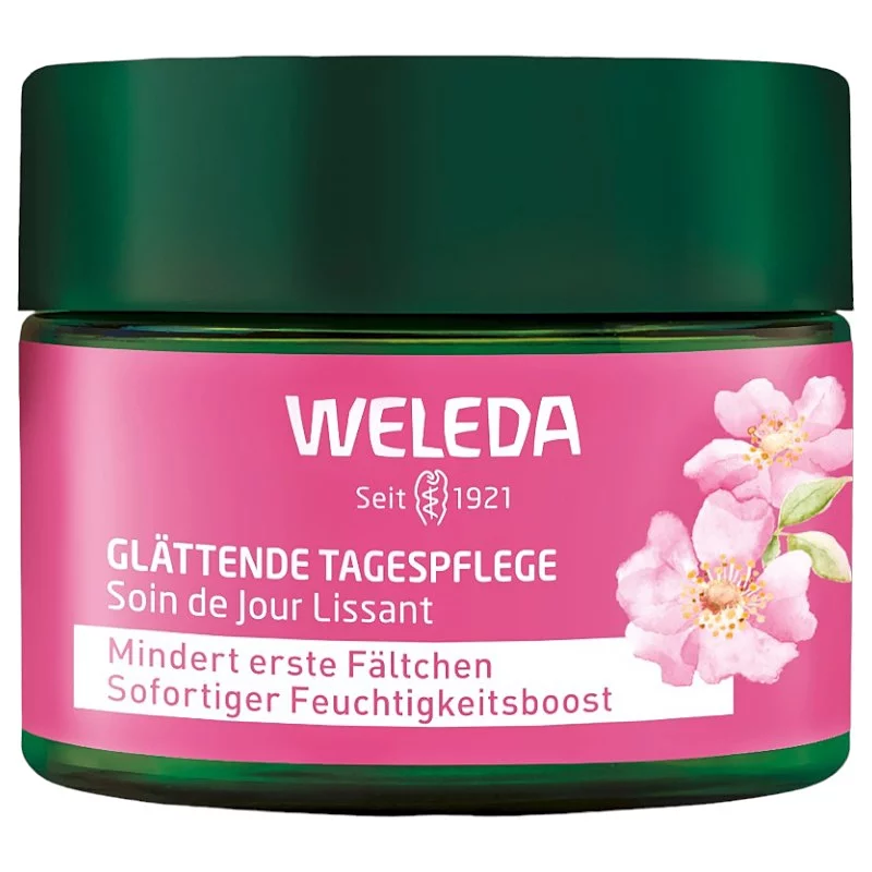 Glättende Tagespflege Wildrose & Weisstee BIO - 40ml - Weleda