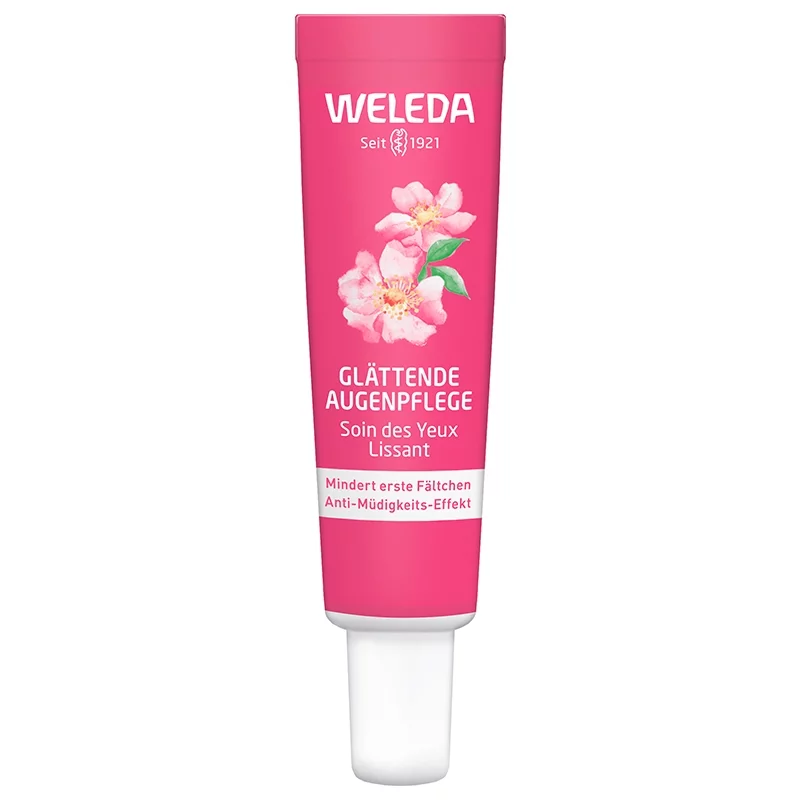 Soin des yeux lissant BIO rose musquée & thé blanc - 12ml - Weleda