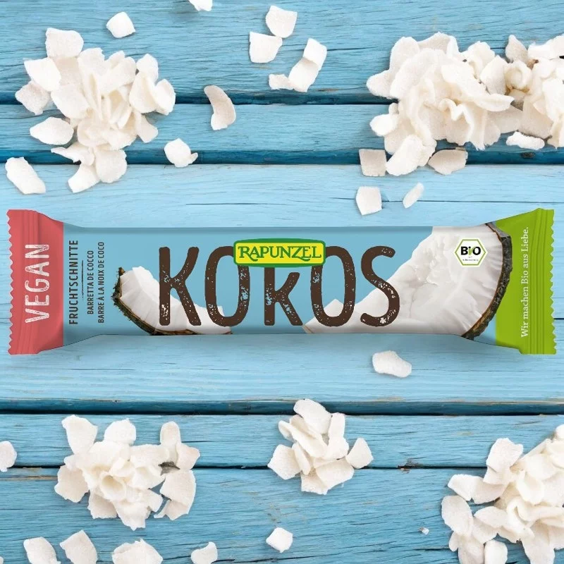 Fruchtschnitte Kokos BIO - 40g - Rapunzel