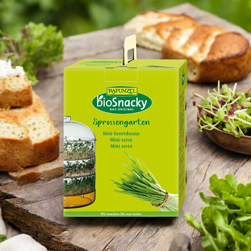 Sprossengarten - Rapunzel bioSnacky