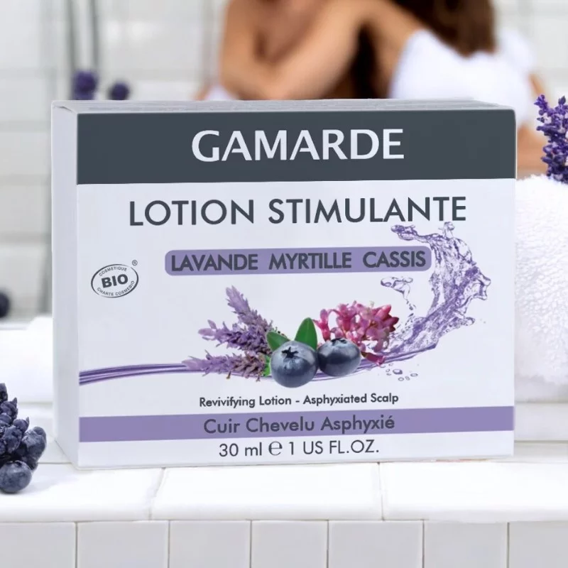 Stimulierende BIO-Lotion Lavandel & Thermalwasser - 6x5ml - Gamarde