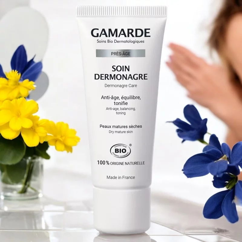BIO-Dermonagre Pflege Borretsch, Nachtkerze & Thermalwasser - 40g - Gamarde