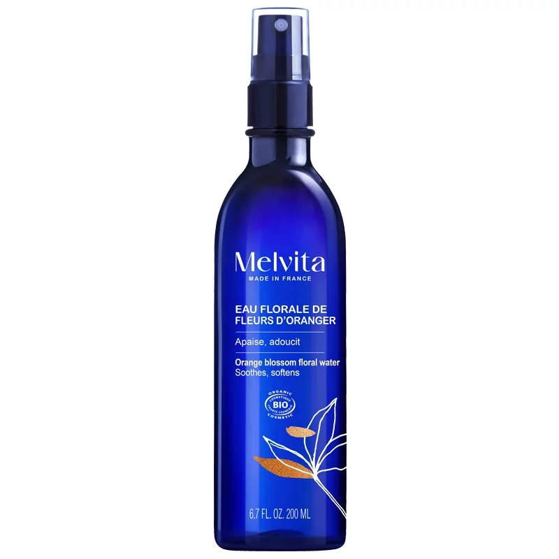 BIO-Orangenblütenwasser mit Spray - 200ml - Melvita