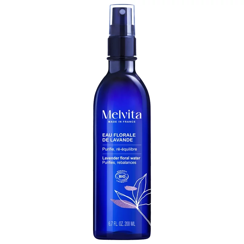 BIO-Lavendelblütenwasser mit Spray - 200ml - Melvita
