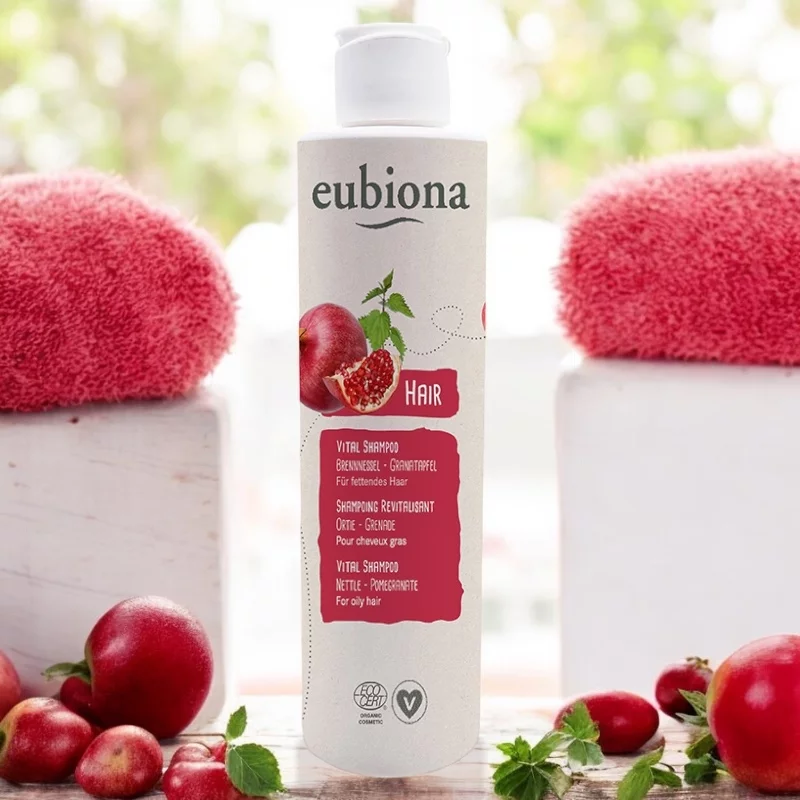 BIO-Vital-Shampoo Brennnessel & Granatapfel - 200ml - Eubiona
