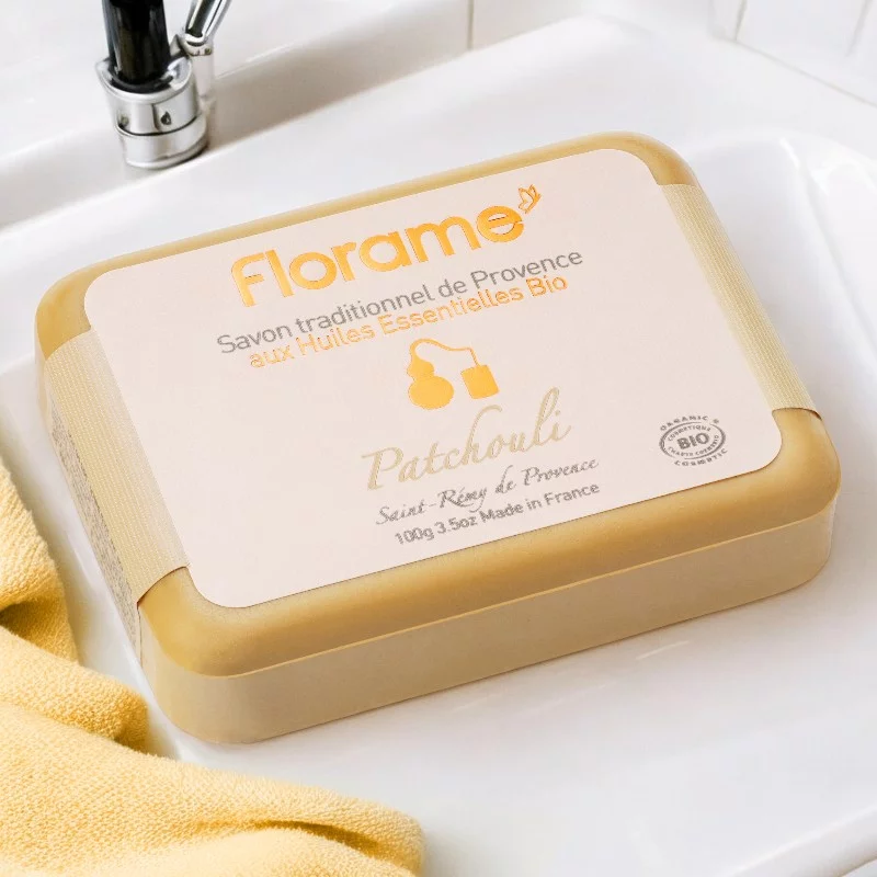 Seife Patchouli BIO - 100g - Florame