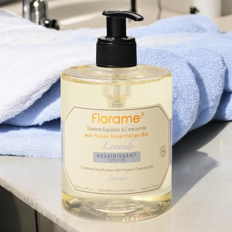 Nährende Flüssigseife Mandel BIO - 500ml - Florame