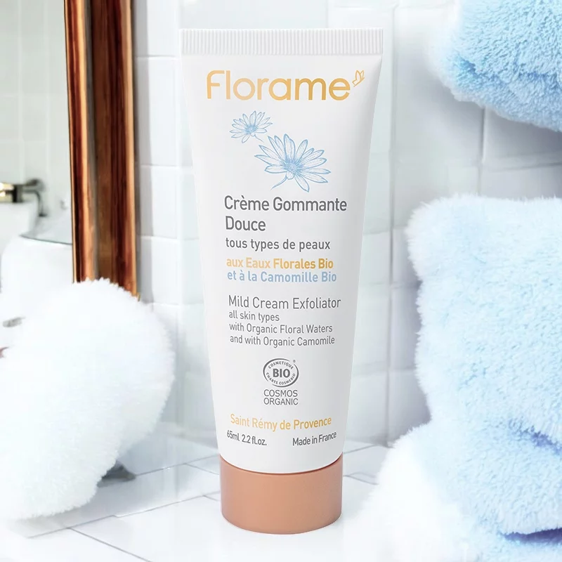 Milde Peelingcreme Kamille BIO - 65ml - Florame
