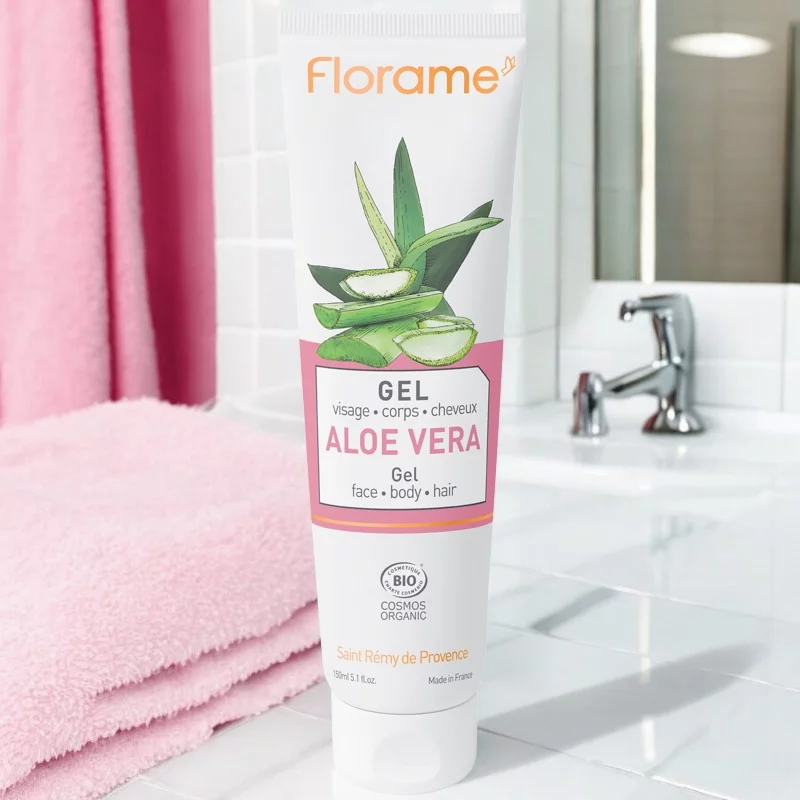 Gel Gesicht, Körper & Haare Aloe Vera BIO - 150ml - Florame