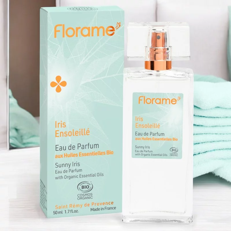 Eau de parfum Iris Ensoleillé BIO - 50ml - Florame
