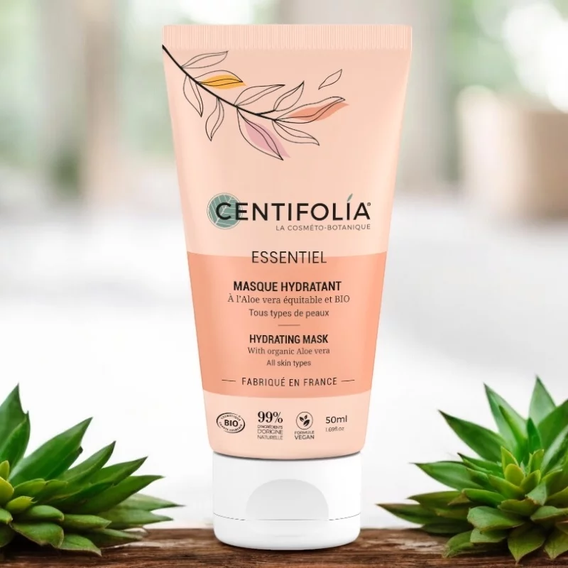 Feuchtigkeitsspendende Maske Aloe Vera BIO - 50ml - Centifolia