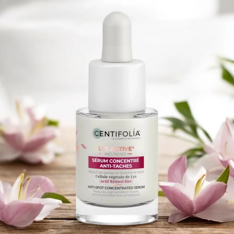 Serumkonzentrat Anti-Pigmentflecken Lilie BIO - 15ml - Centifolia