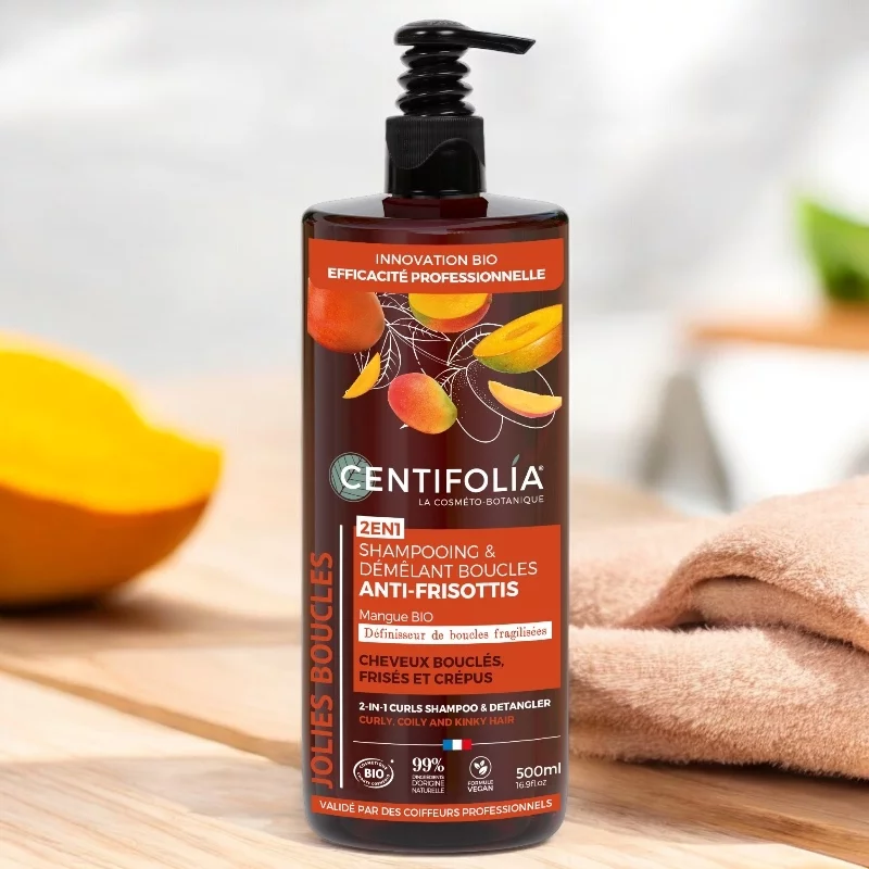 Shampoo & Spülung schöne Locken Mango BIO - 500ml - Centifolia