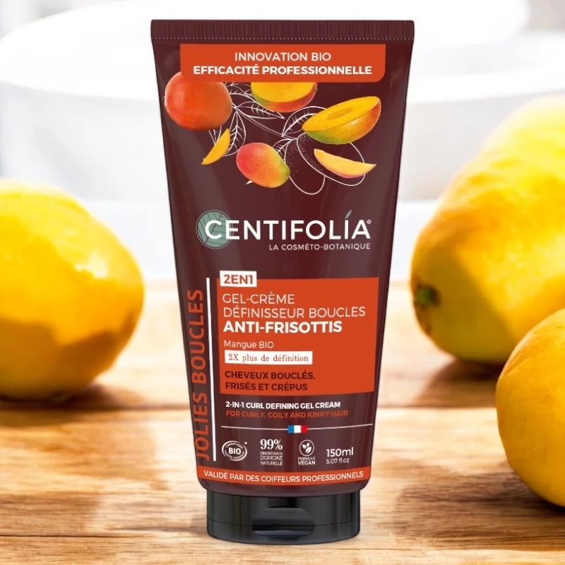 Definierende Locken-Gel-Creme Mango BIO - 200ml - Centifolia
