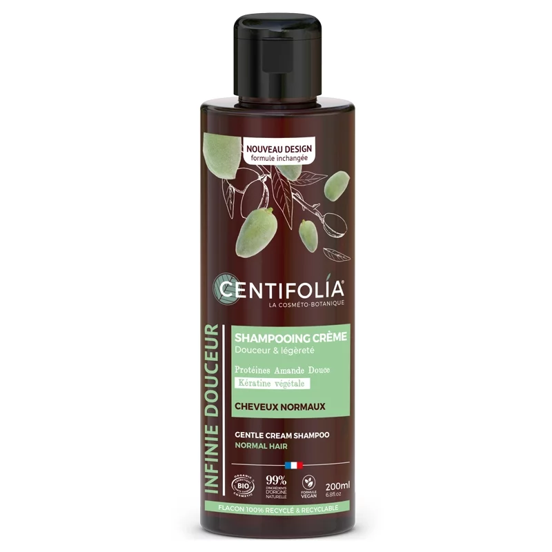 Cremeshampoo normales Haar Mandel & Kamelie BIO - 200ml - Centifolia
