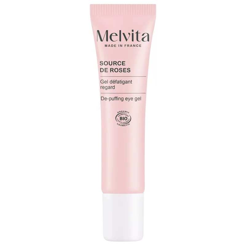 Gel défatiguant regard BIO rose sauvage - 15ml - Melvita