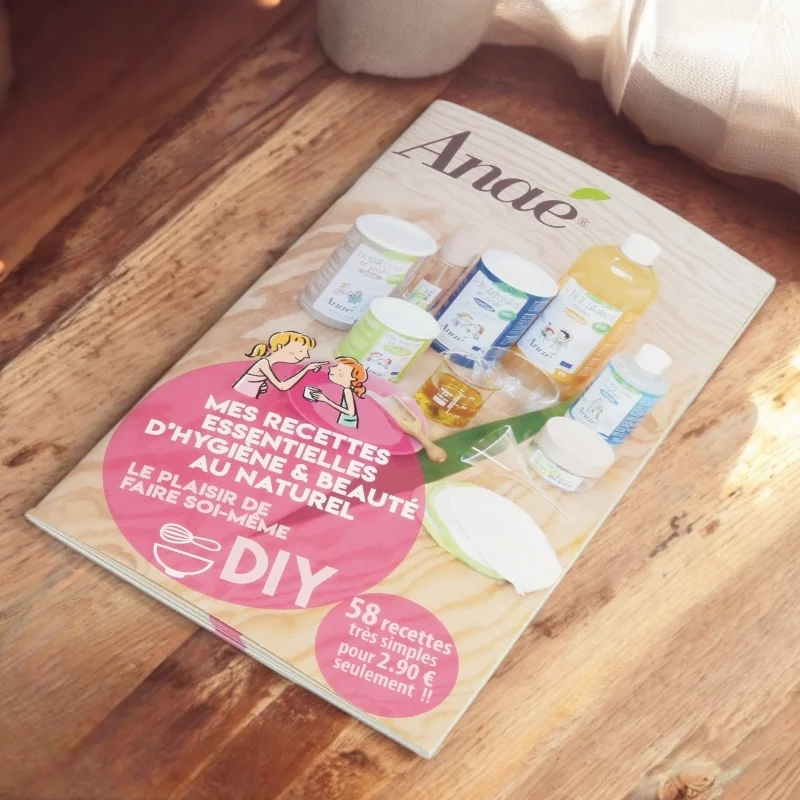 Broschüre "Mes recettes essentielles d'hygiène et beauté au naturel" - Anaé
