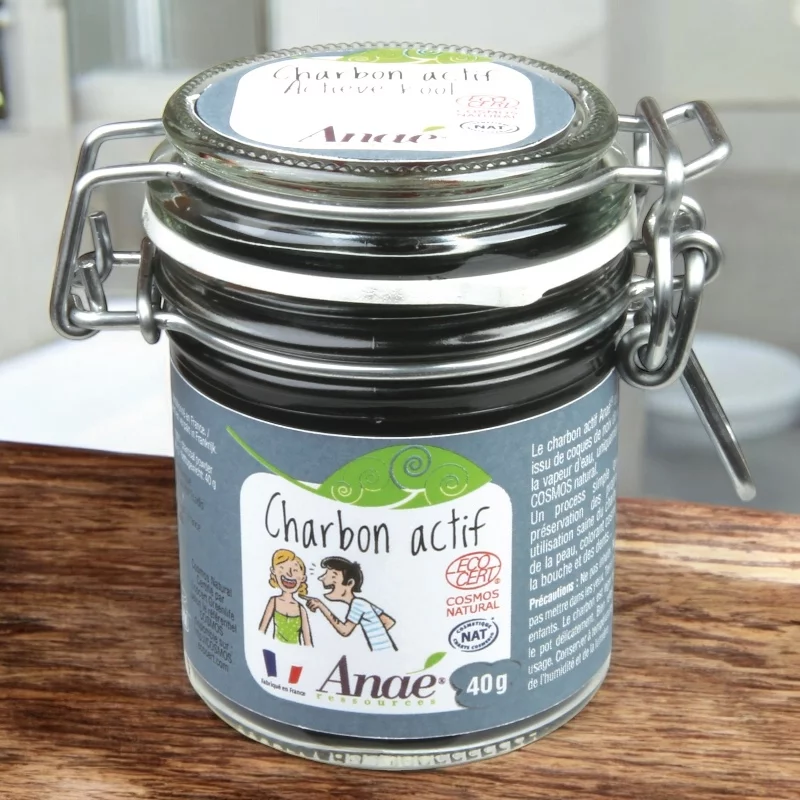 Charbon actif - 40g - Anaé