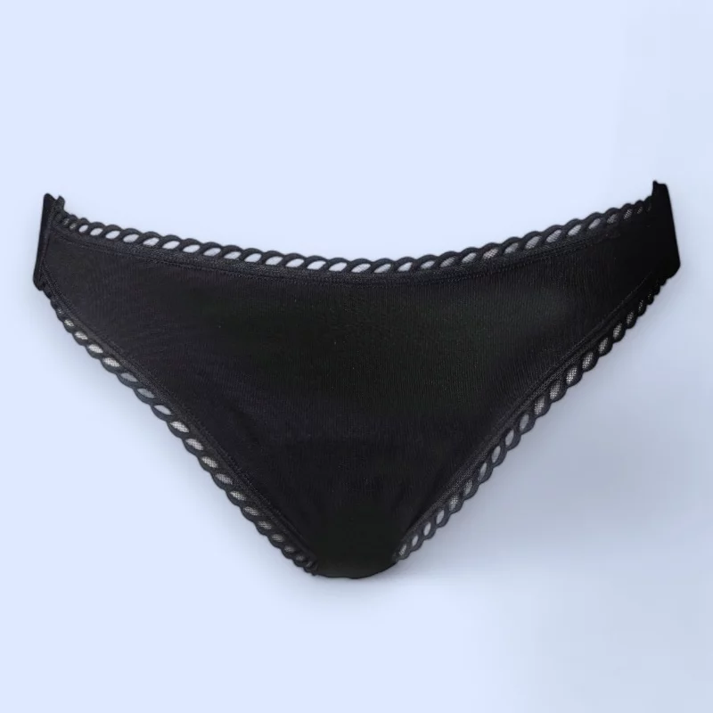Culotte menstruelle détachable noire Taille 40 flux fort - Anaé