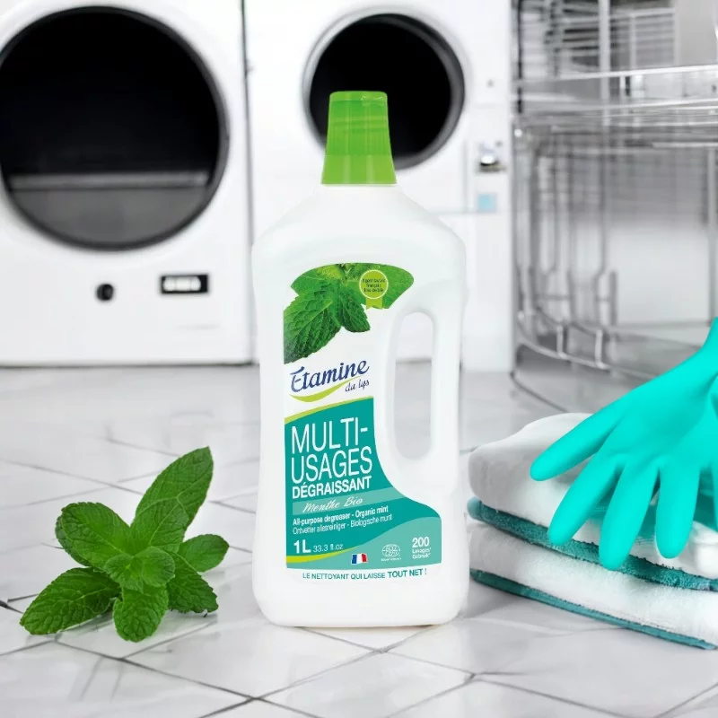 Nettoyant & dégraissant multi-usages écologique menthe - 1l - Etamine du Lys