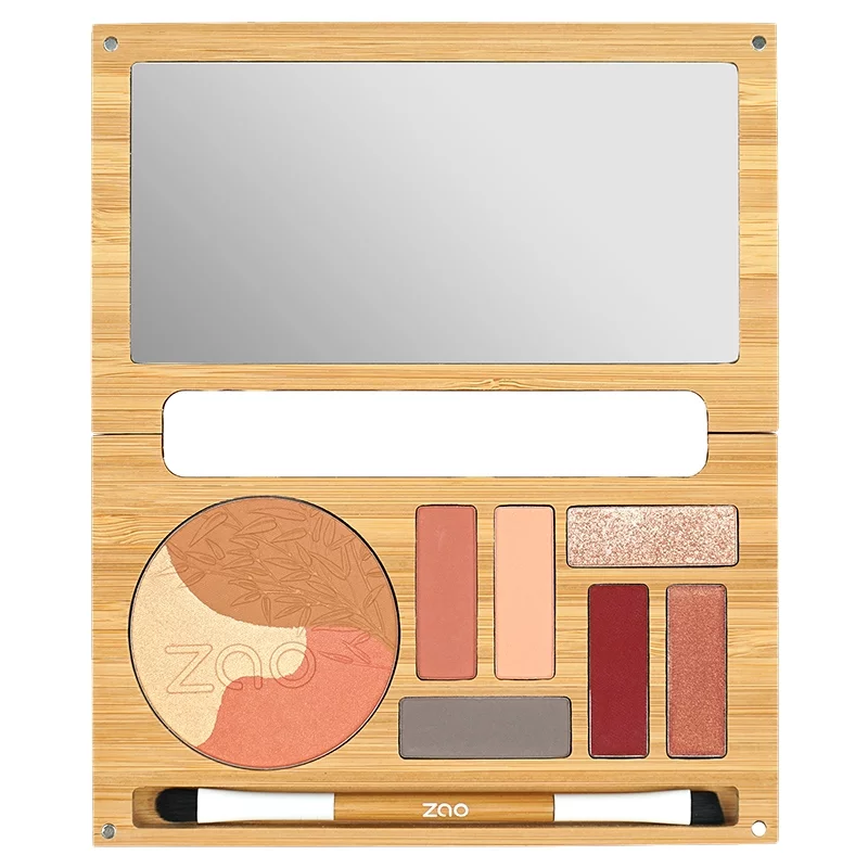Palette de maquillage Desert rose BIO - Zao