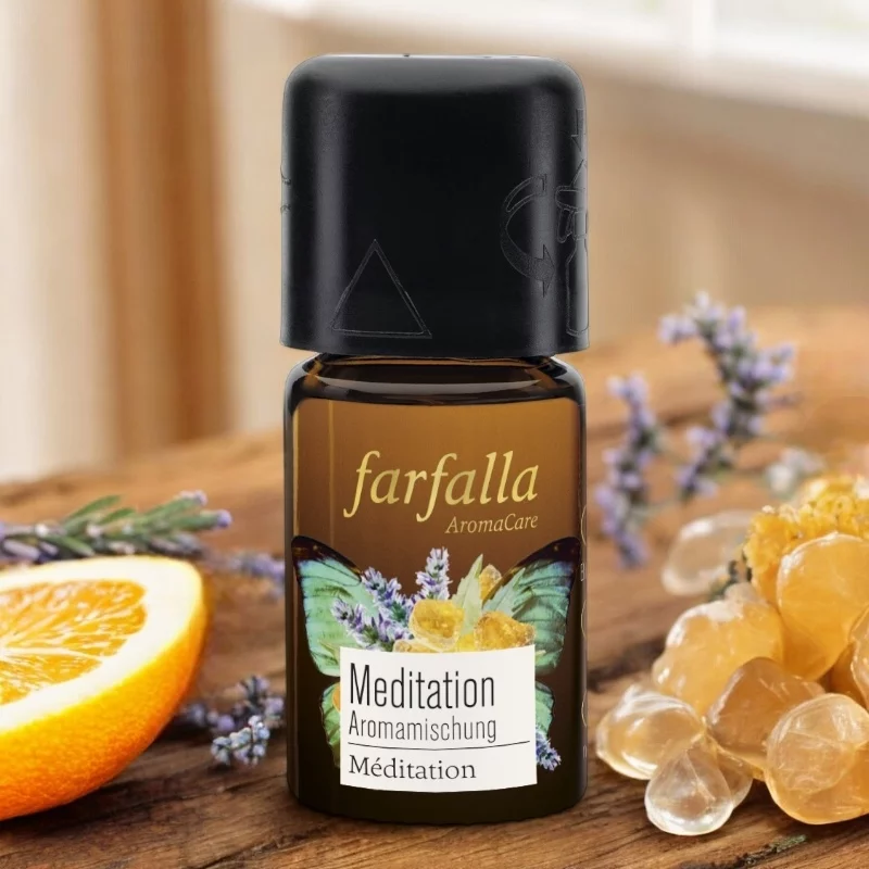 Meditation Aromamischung - 5ml - Farfalla